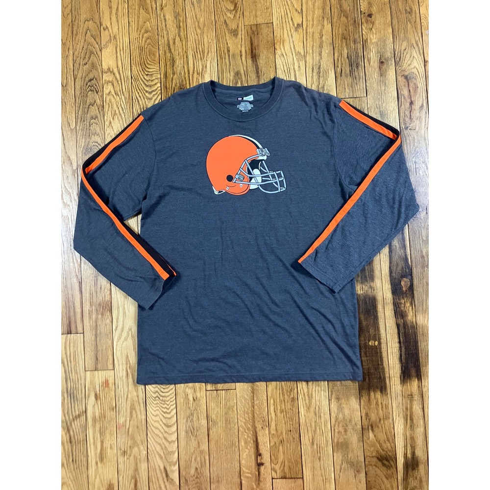 NFL Cleveland Browns Long Sleeve T-Shirt Football‎ Team Apparel XL